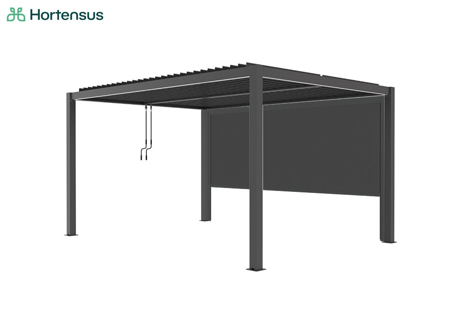 Zonnescherm voor pergola – pergola screen voor extra schaduw en privacy